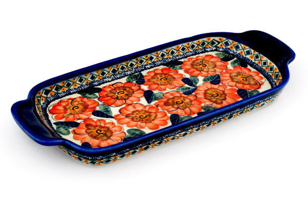 Tray with Handles 13"