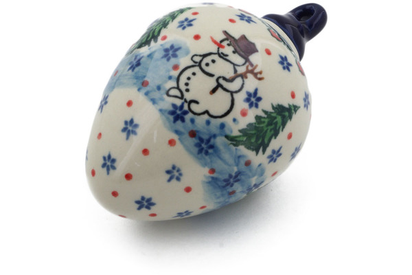 Christmas Ball Ornament 4"