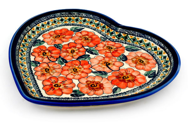 Heart Shaped Platter 11"