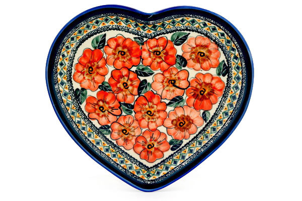 Heart Shaped Platter 11"