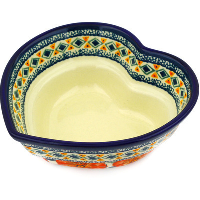 Heart Shaped Bowl 6"