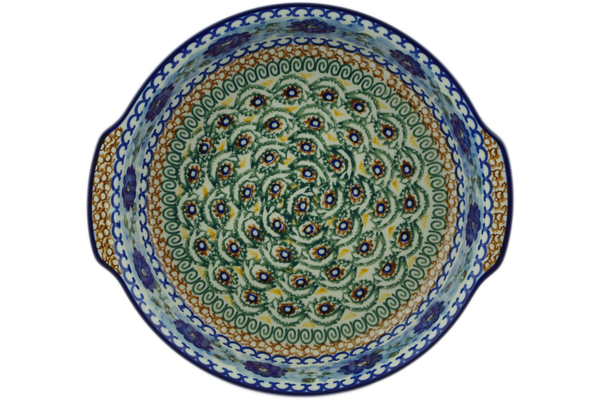 Round Baker with Handles 11"