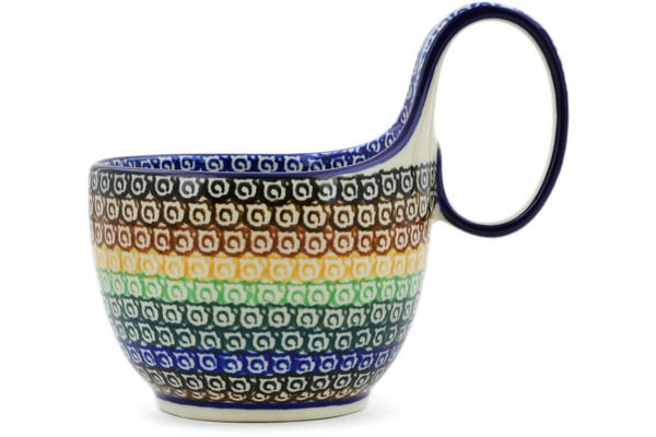 Bowl with Loop-Handle 6"