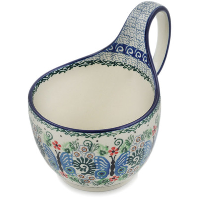 Bowl with Loop-Handle 6"