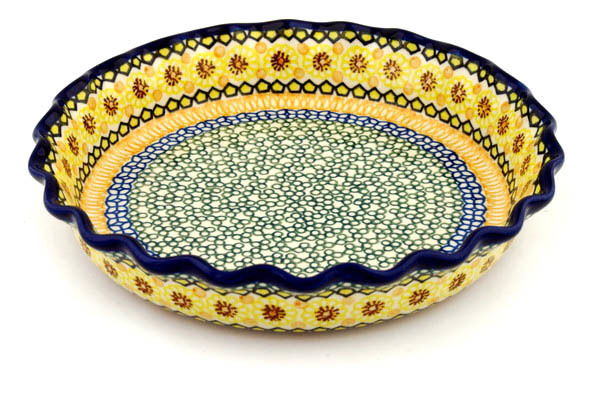Fluted Pie Dish 10"