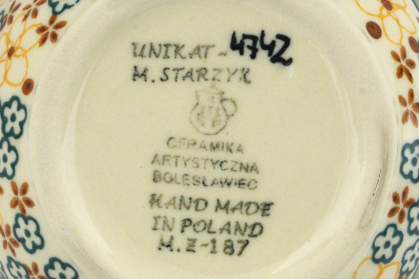 Bowl with Loop-Handle 6"