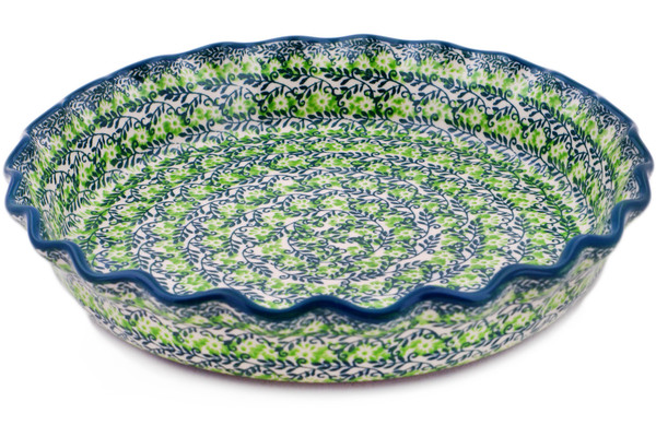 Fluted Pie Dish 10"