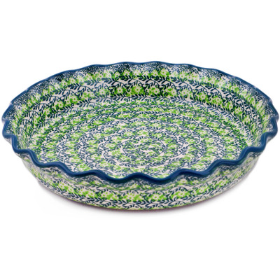 Fluted Pie Dish 10"