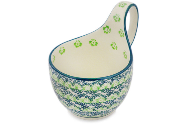 Bowl with Loop-Handle 6"