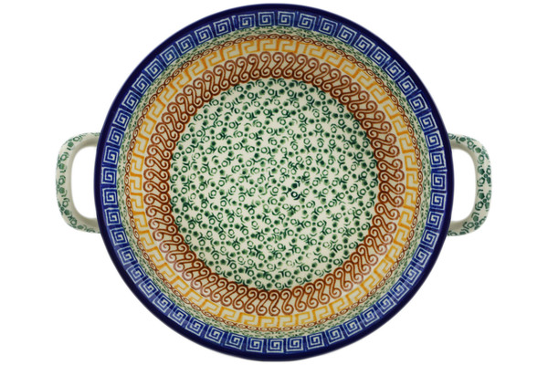 Round Baker with Handles 10"