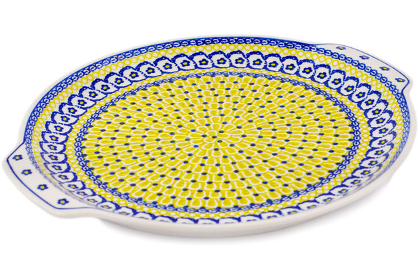 Platter with Handles 13"