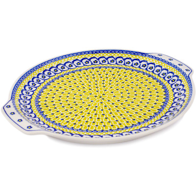Platter with Handles 13"