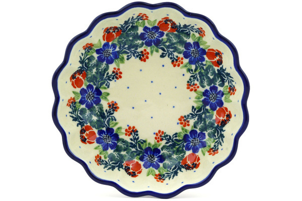 Scalloped Fluted Bowl 6"