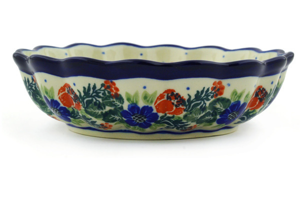 Scalloped Fluted Bowl 6"