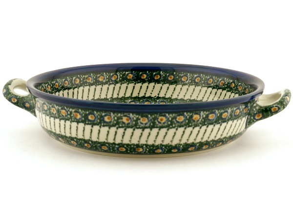 Round Baker with Handles 10-inch