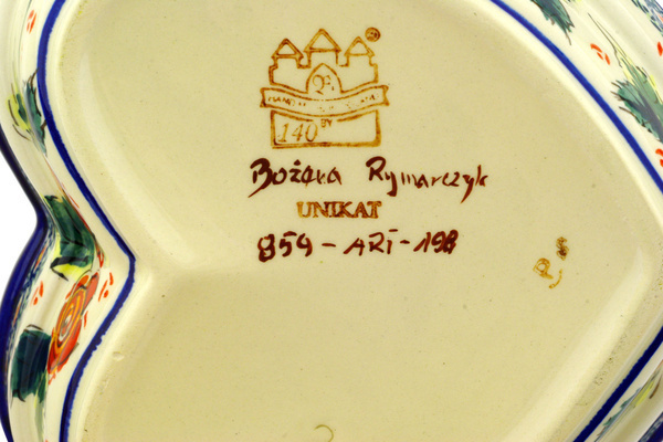 Heart Shaped Bowl 9"