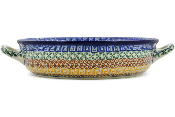 Round Baker with Handles 10-inch