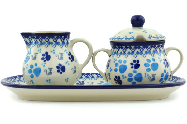 Sugar and Creamer Set 10"