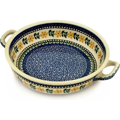 Round Baker with Handles 10-inch