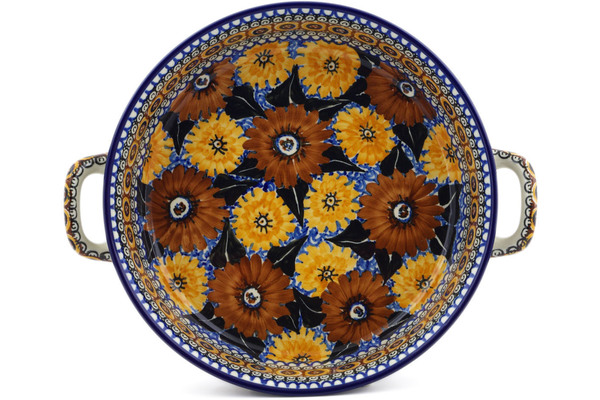 Round Baker with Handles 10-inch