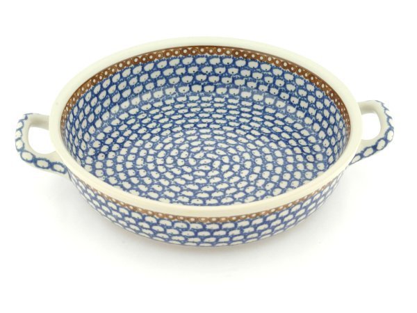 Round Baker with Handles 10-inch