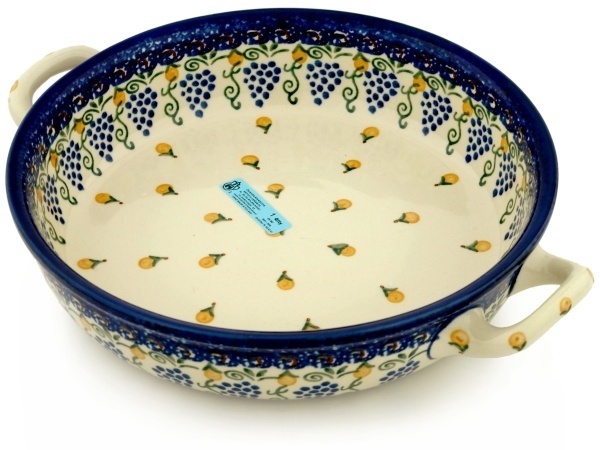 Round Baker with Handles 10-inch