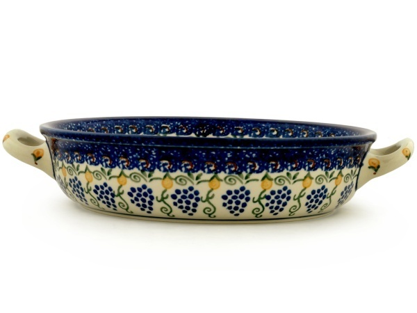 Round Baker with Handles 10-inch