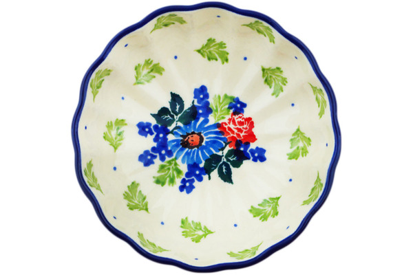 Scalloped Fluted Bowl 5"