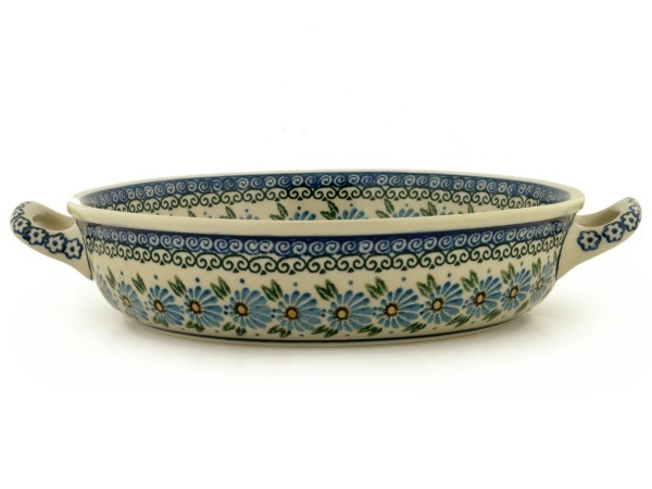 Round Baker with Handles 10-inch