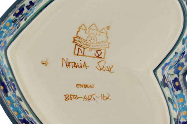 Heart Shaped Bowl 9"