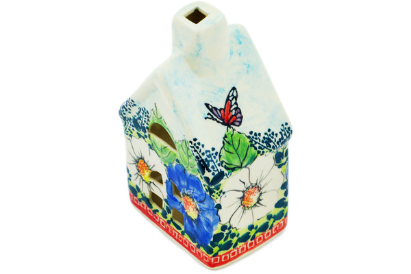 House Shaped Candle Holder 5"