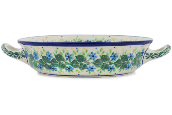 Round Baker with Handles 8"