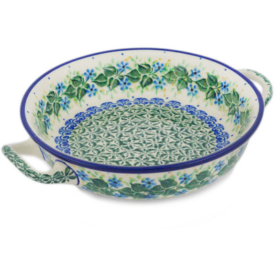 Round Baker with Handles 8"