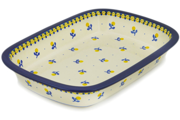 Rectangular Baker with Grip Lip