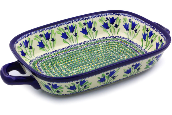 Rectangular Baker with Handles 18"