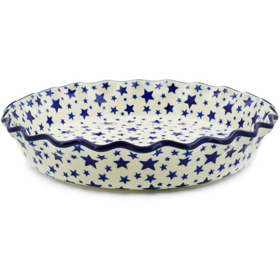 Fluted Pie Dish 10"