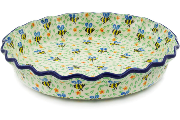 Fluted Pie Dish 10"