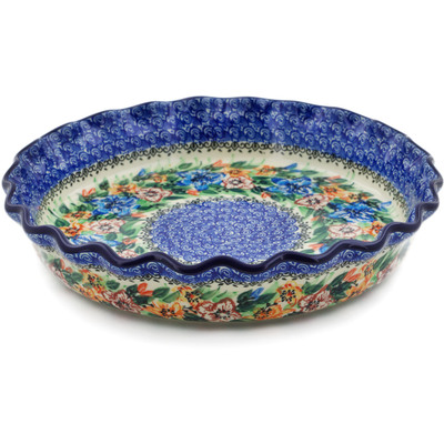 Fluted Pie Dish 10"