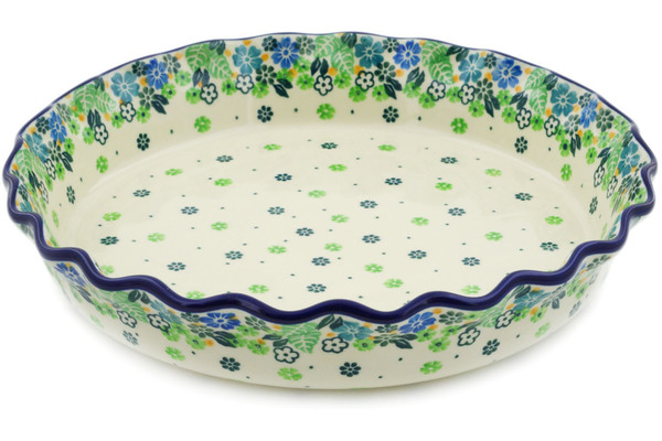 Fluted Pie Dish 10"