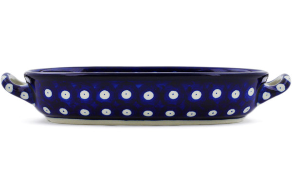 Oval Baker with Handles 9"