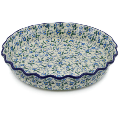 Fluted Pie Dish 10"