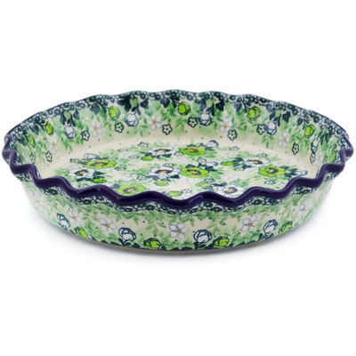 Fluted Pie Dish 10"