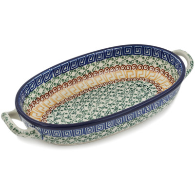 Oval Baker with Handles