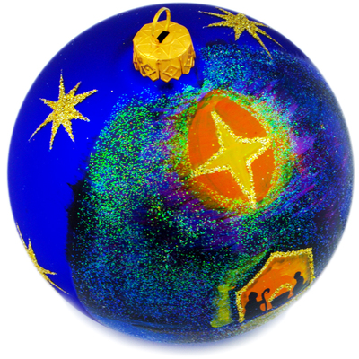 Christmas Ball Ornament 5"