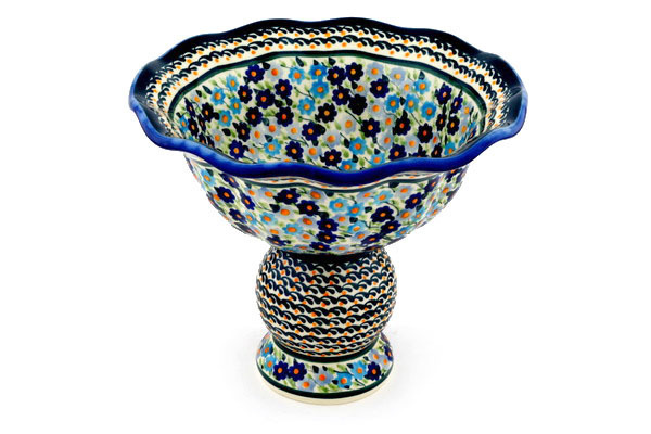 Bowl with Pedestal 9"
