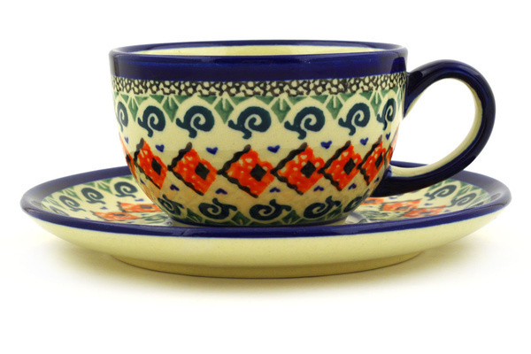 Cup with Saucer 8 oz