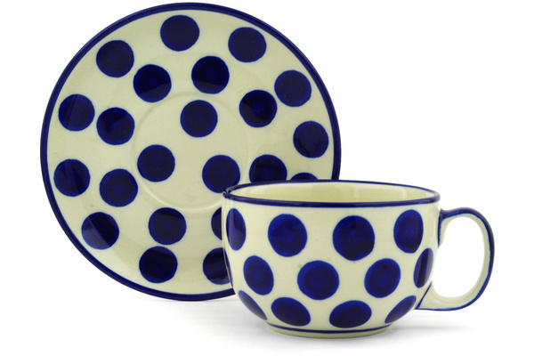 Cup with Saucer 13 oz