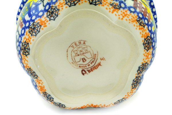 Jack O Lantern Candle Holder 10"