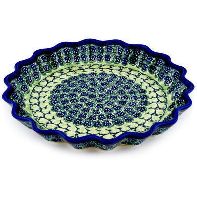 Fluted Pie Dish 10"