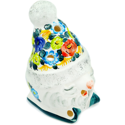 Santa Candle Holder